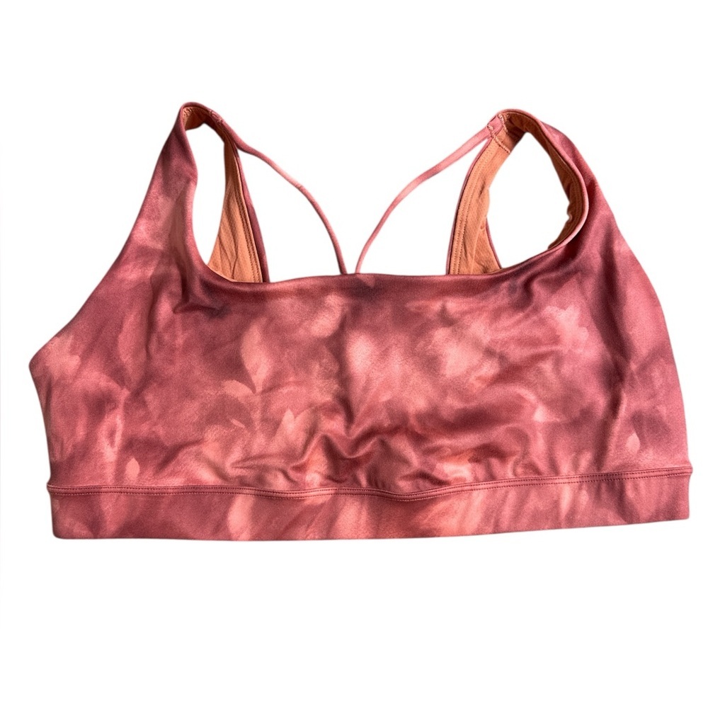 Athleta Exhale Tie-Dye Sports Bra